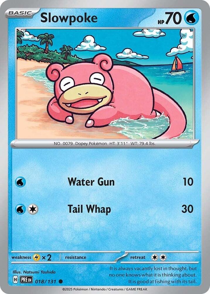 Slowpoke (018/131) [Scarlet & Violet: Prismatic Evolutions] | Shuffle n Cut Hobbies & Games