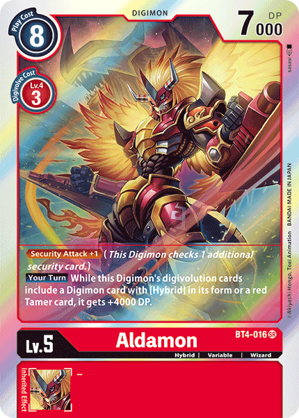 Aldamon [BT4-016] [Great Legend] | Shuffle n Cut Hobbies & Games