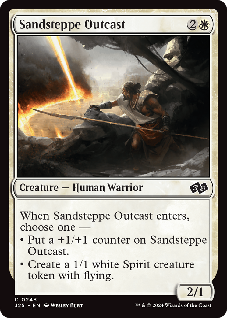 Sandsteppe Outcast [Foundations Jumpstart] | Shuffle n Cut Hobbies & Games