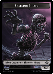 Fungus Dinosaur // Skeleton Pirate Double-Sided Token [The Lost Caverns of Ixalan Tokens] | Shuffle n Cut Hobbies & Games