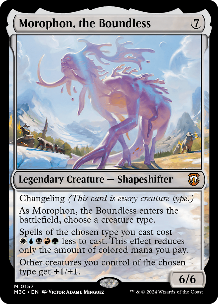 Morophon, the Boundless (Ripple Foil) [Modern Horizons 3 Commander] | Shuffle n Cut Hobbies & Games