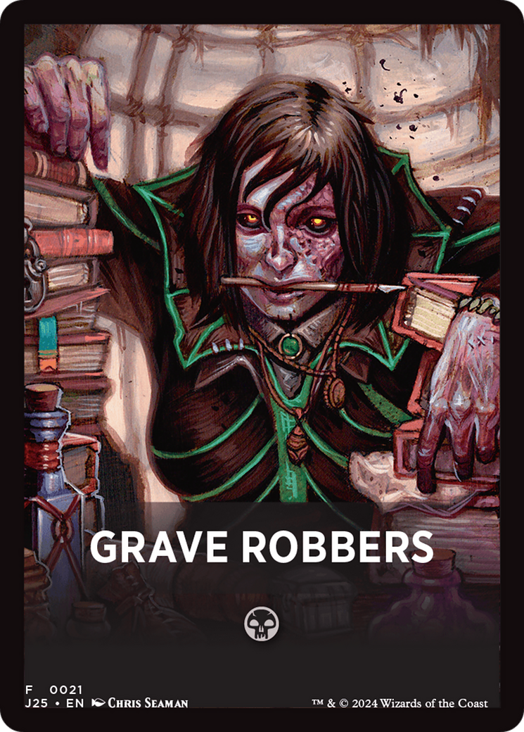 Grave Robbers Theme Card [Foundations Jumpstart Front Cards] | Shuffle n Cut Hobbies & Games