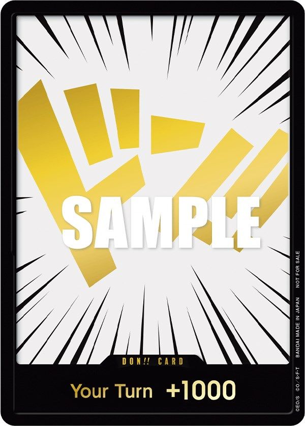 DON!! Card (Gold) [One Piece Promotion Cards] | Shuffle n Cut Hobbies & Games