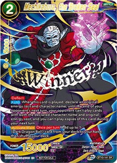 Mechikabura, the Broken Seal (Alternate Art Set 2021 Vol.1) (BT10-141) [Tournament Promotion Cards] | Shuffle n Cut Hobbies & Games