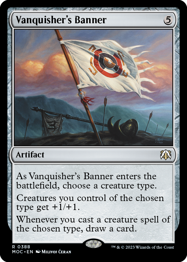 Vanquisher's Banner [March of the Machine Commander] | Shuffle n Cut Hobbies & Games