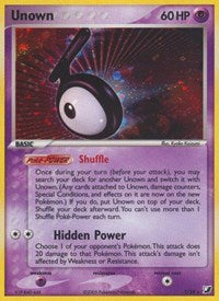 Unown (T) (T/28) [EX: Unseen Forces] | Shuffle n Cut Hobbies & Games