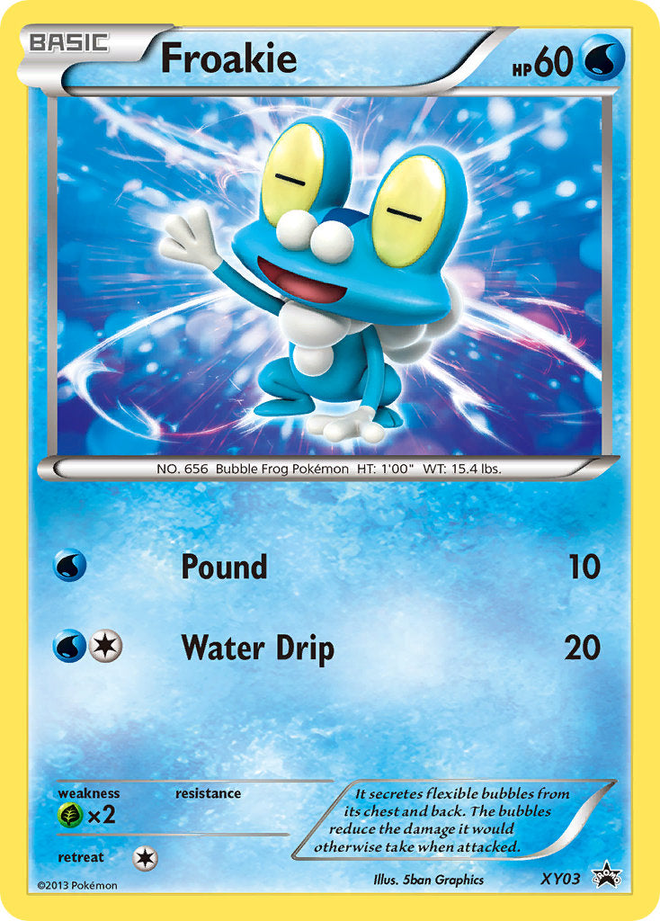 Froakie (XY03) [XY: Black Star Promos] | Shuffle n Cut Hobbies & Games