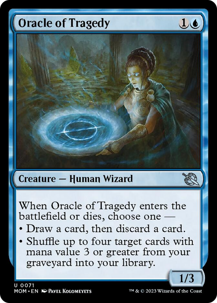 Oracle of Tragedy [March of the Machine] | Shuffle n Cut Hobbies & Games