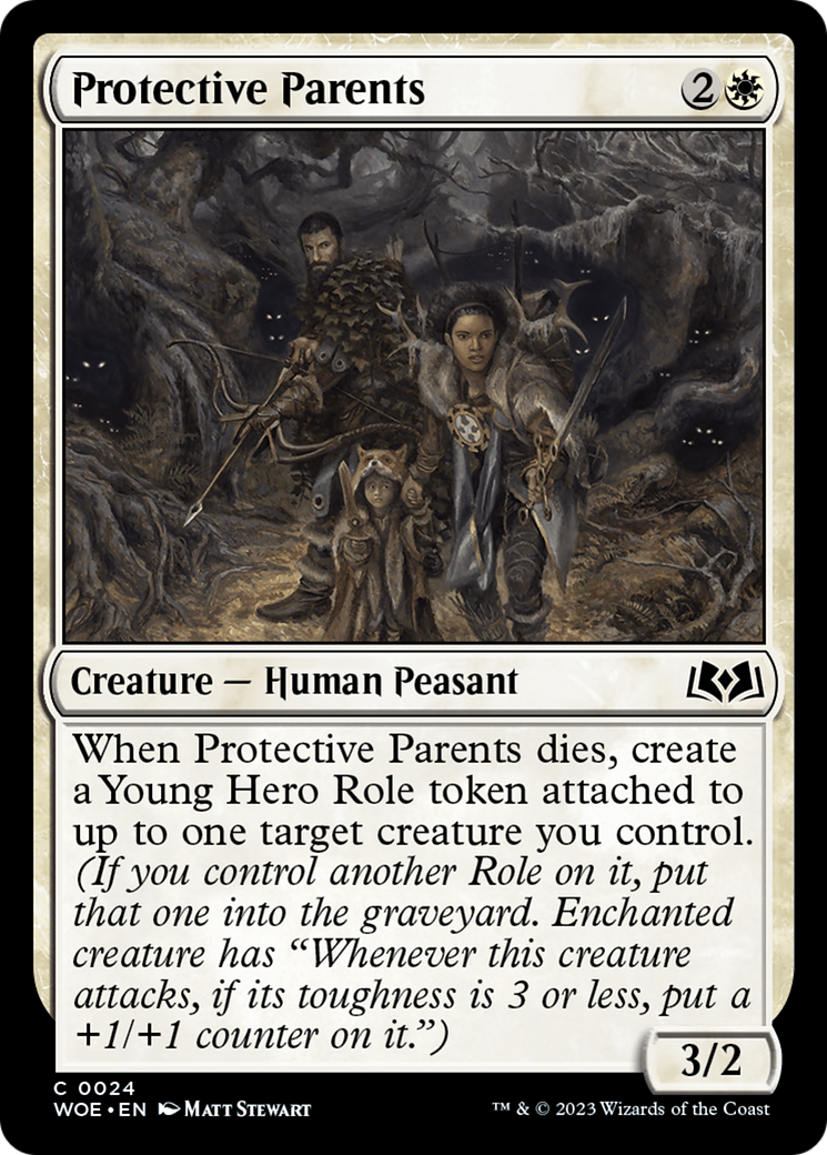 Protective Parents [Wilds of Eldraine] | Shuffle n Cut Hobbies & Games