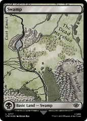 Swamp (0717) (Surge Foil) [The Lord of the Rings: Tales of Middle-Earth] | Shuffle n Cut Hobbies & Games