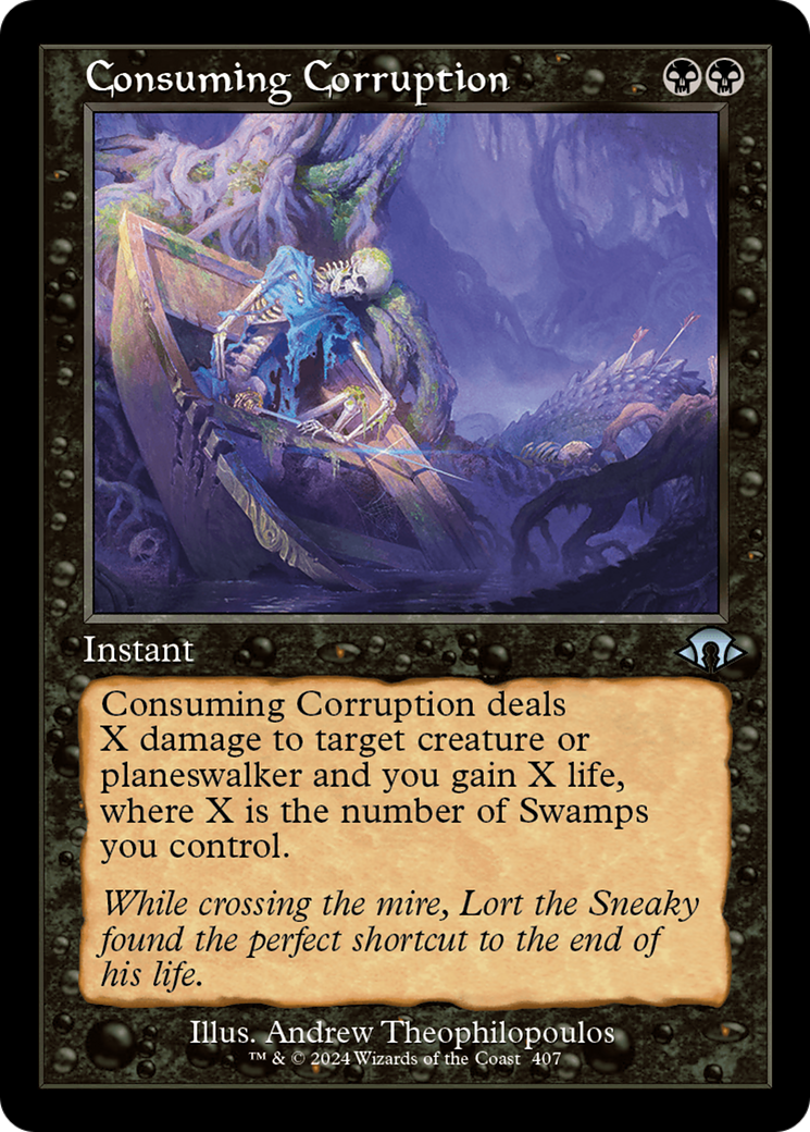 Consuming Corruption (Retro) [Modern Horizons 3] | Shuffle n Cut Hobbies & Games