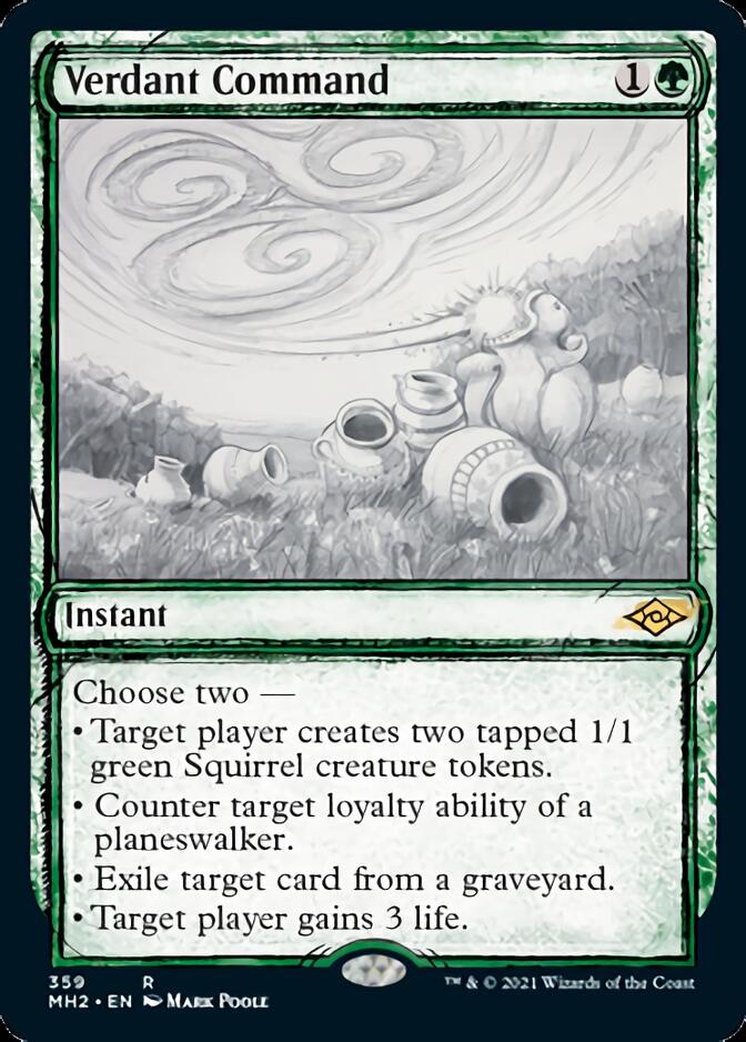 Verdant Command (Sketch) [Modern Horizons 2] | Shuffle n Cut Hobbies & Games