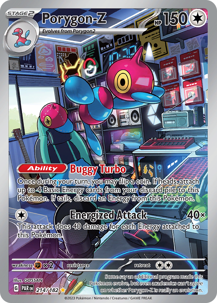 Porygon-Z (214/182) [Scarlet & Violet: Paradox Rift] | Shuffle n Cut Hobbies & Games