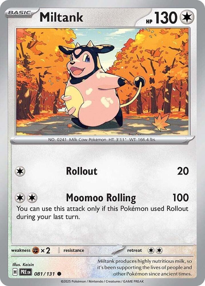 Miltank (081/131) [Scarlet & Violet: Prismatic Evolutions] | Shuffle n Cut Hobbies & Games