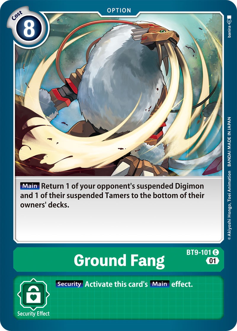 Ground Fang [BT9-101] [X Record] | Shuffle n Cut Hobbies & Games