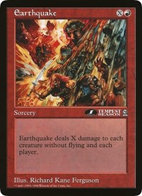 Earthquake (Oversized) [Oversize Cards] | Shuffle n Cut Hobbies & Games