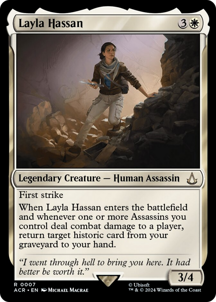 Layla Hassan [Assassin's Creed] | Shuffle n Cut Hobbies & Games