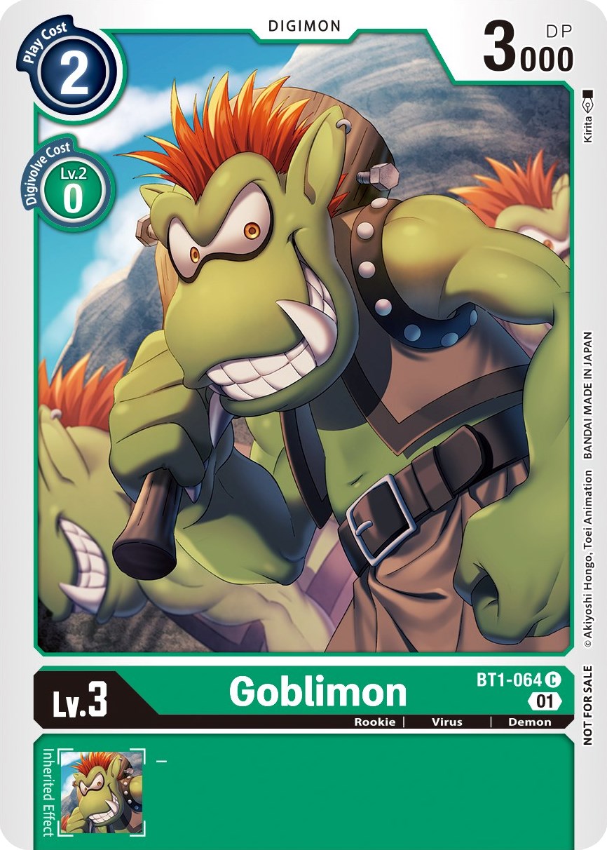 Goblimon [BT1-064] (Winner Pack New Awakening) [Release Special Booster Promos] | Shuffle n Cut Hobbies & Games