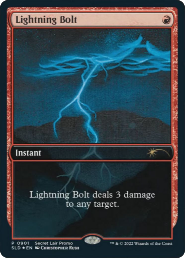 Lightning Bolt (0901) [Secret Lair Drop Series] | Shuffle n Cut Hobbies & Games