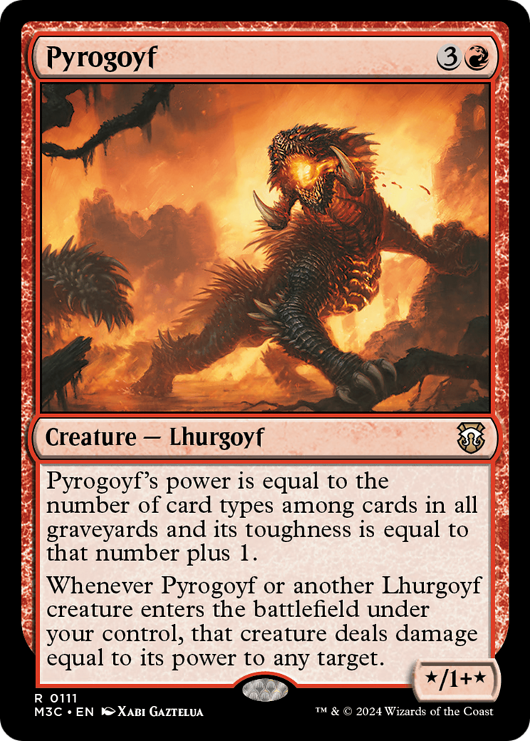 Pyrogoyf [Modern Horizons 3 Commander] | Shuffle n Cut Hobbies & Games