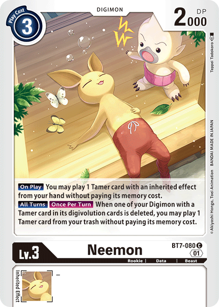 Neemon [BT7-080] [Next Adventure] | Shuffle n Cut Hobbies & Games