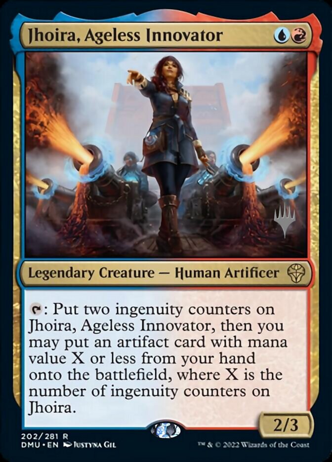 Jhoira, Ageless Innovator (Promo Pack) [Dominaria United Promos] | Shuffle n Cut Hobbies & Games