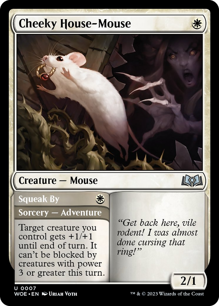 Cheeky House-Mouse [Wilds of Eldraine] | Shuffle n Cut Hobbies & Games