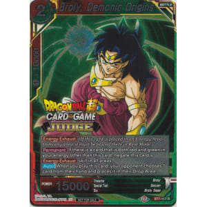 Broly, Demonic Origins (BT7-117) [Judge Promotion Cards] | Shuffle n Cut Hobbies & Games