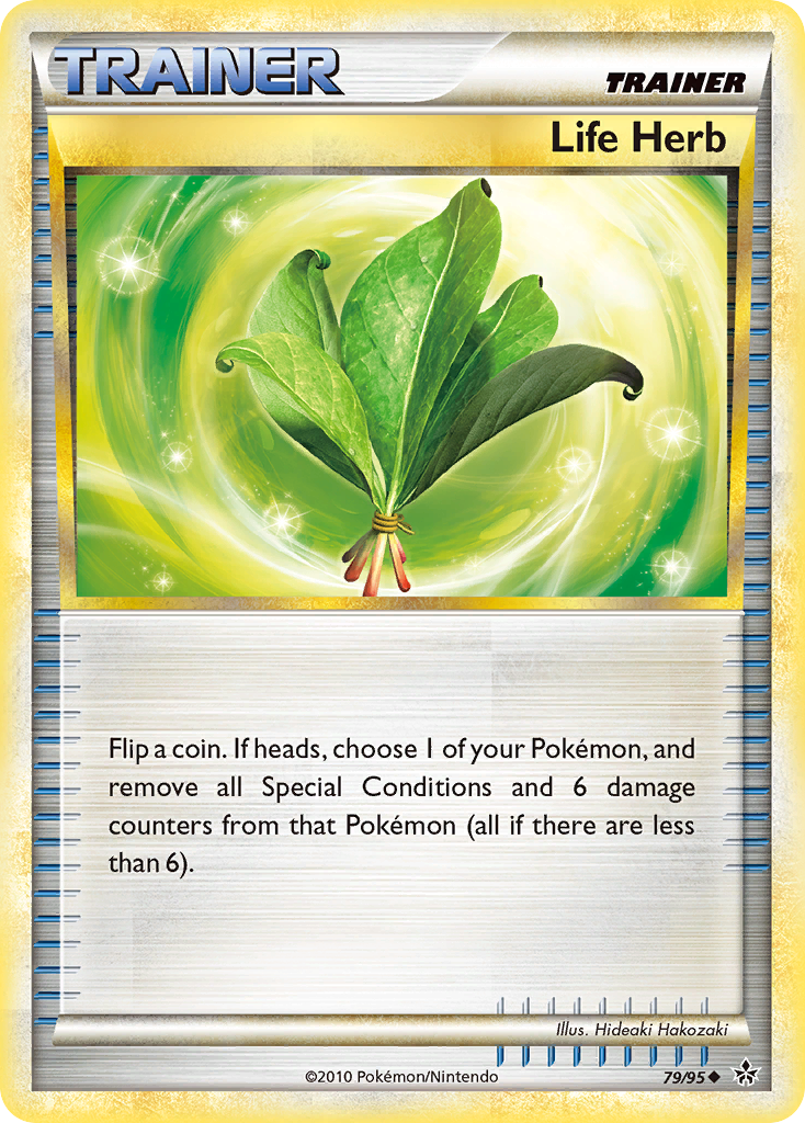 Life Herb (79/95) [HeartGold & SoulSilver: Unleashed] | Shuffle n Cut Hobbies & Games