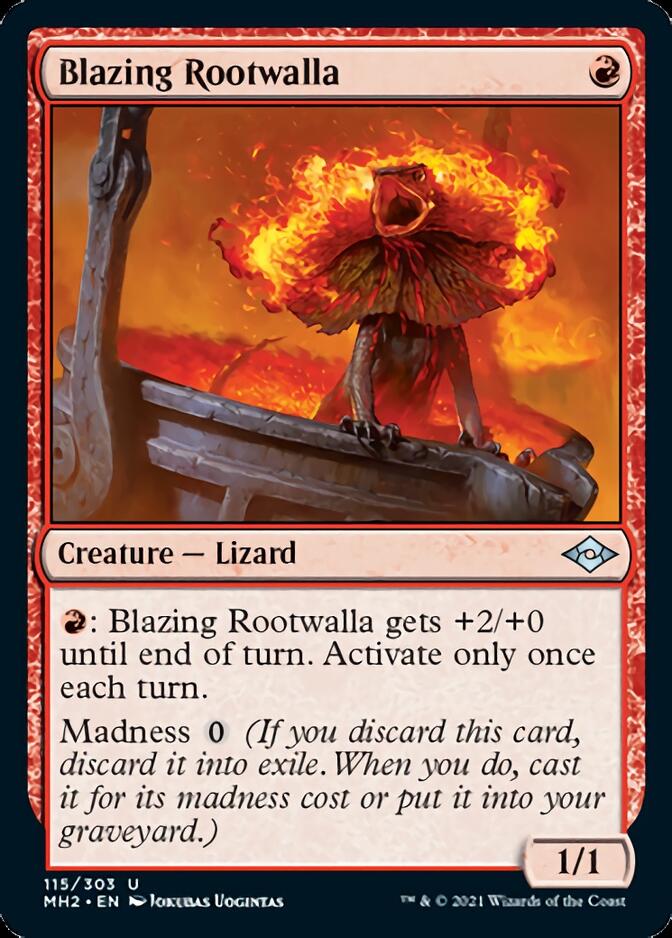 Blazing Rootwalla [Modern Horizons 2] | Shuffle n Cut Hobbies & Games