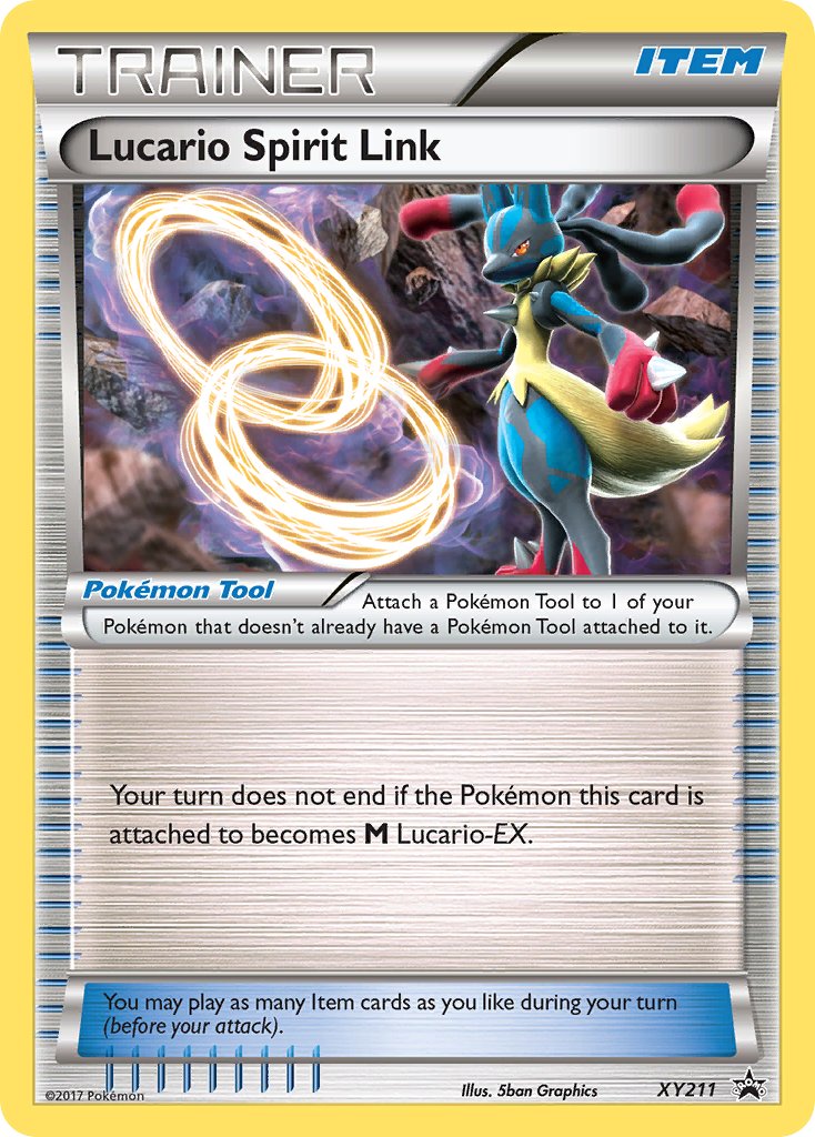 Lucario Spirit Link (XY211) [XY: Black Star Promos] | Shuffle n Cut Hobbies & Games