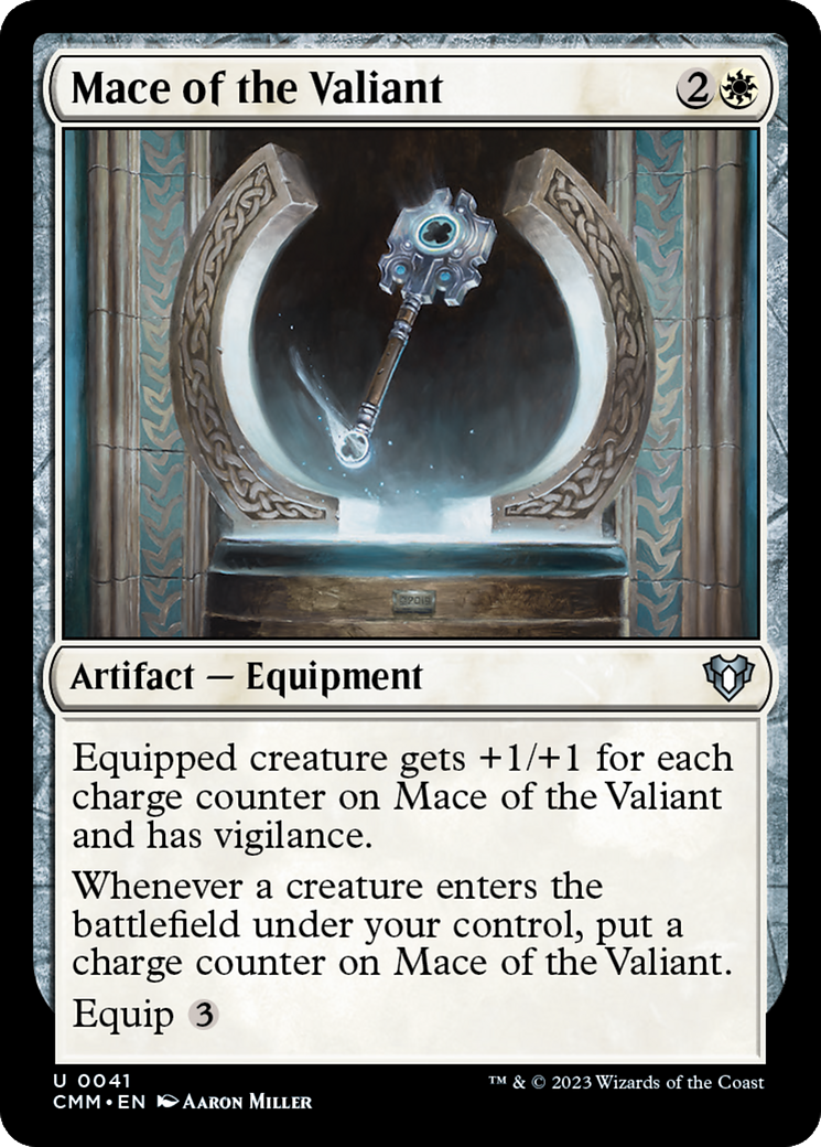 Mace of the Valiant [Commander Masters] | Shuffle n Cut Hobbies & Games