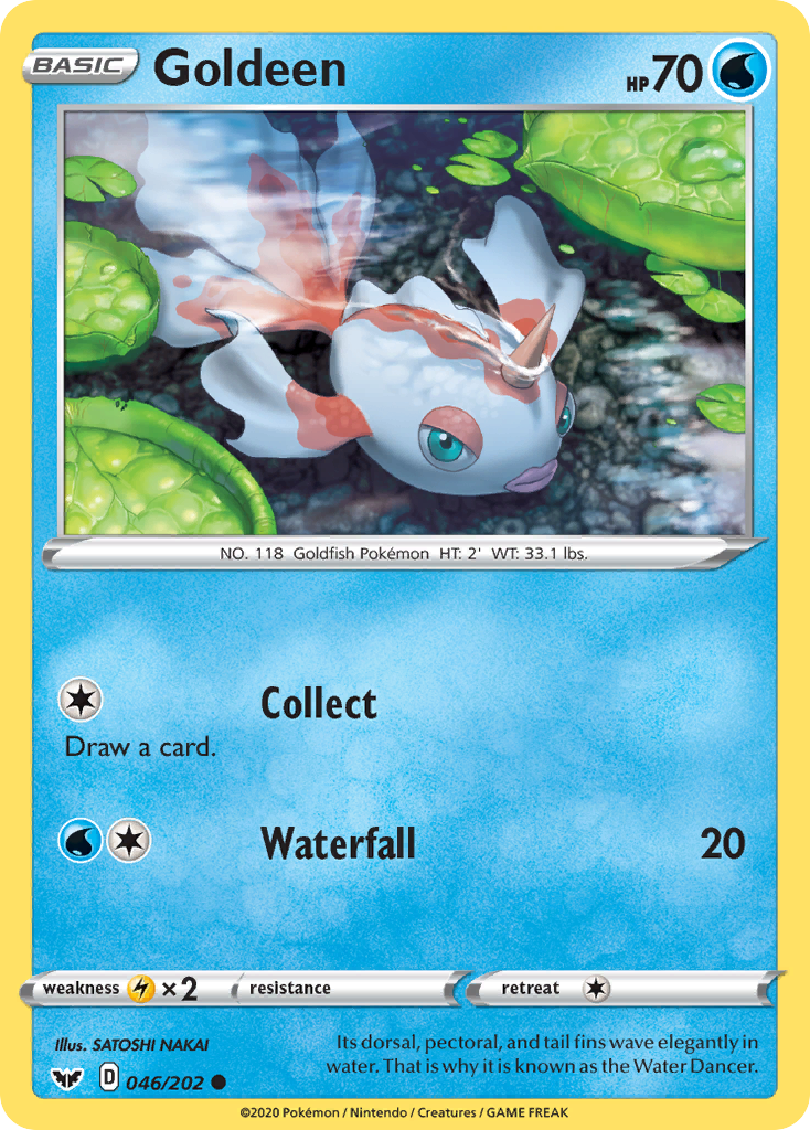 Goldeen (046/202) [Sword & Shield: Base Set] | Shuffle n Cut Hobbies & Games