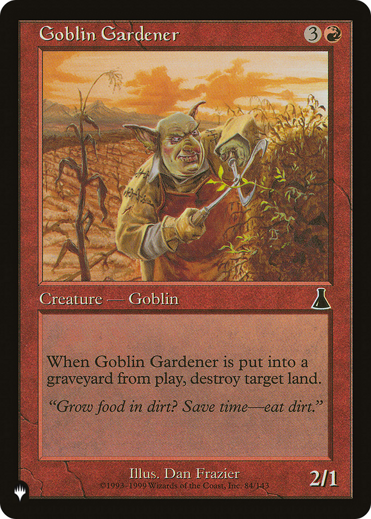 Goblin Gardener [The List] | Shuffle n Cut Hobbies & Games