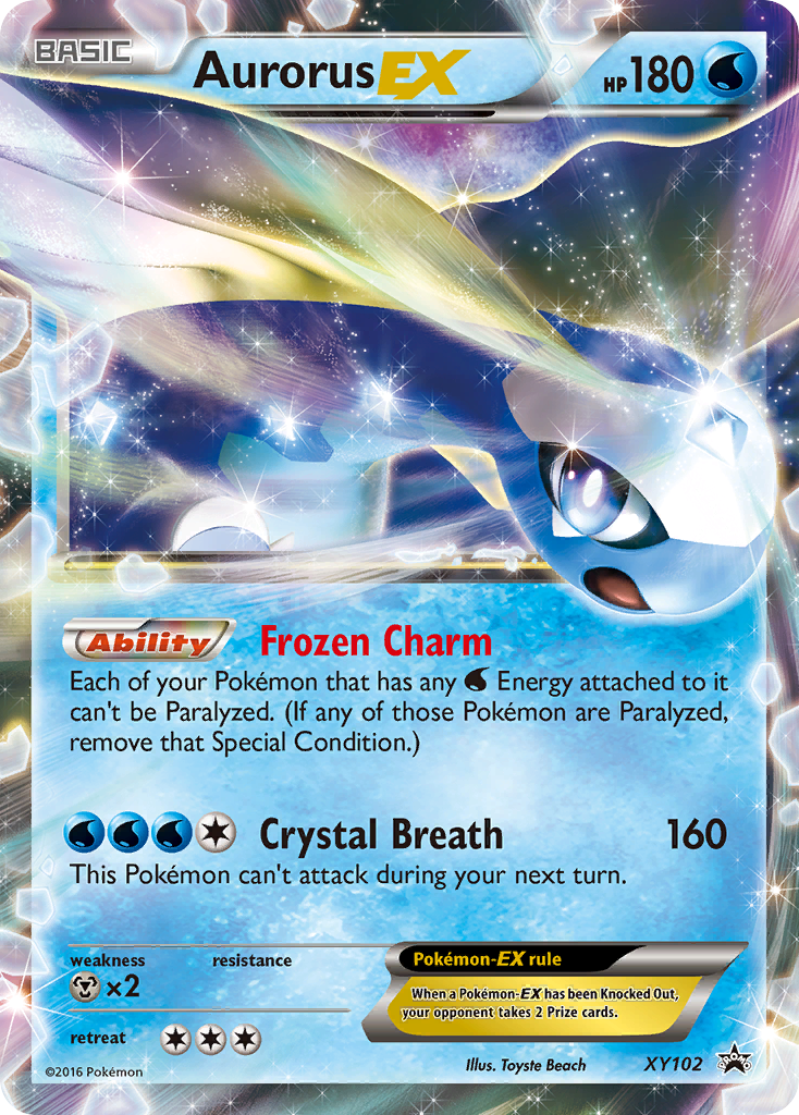 Aurorus EX (XY102) [XY: Black Star Promos] | Shuffle n Cut Hobbies & Games