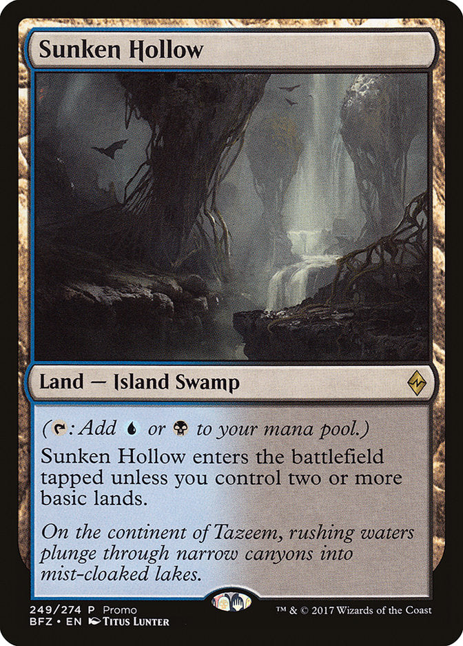 Sunken Hollow (Promo) [Standard Showdown Promos] | Shuffle n Cut Hobbies & Games