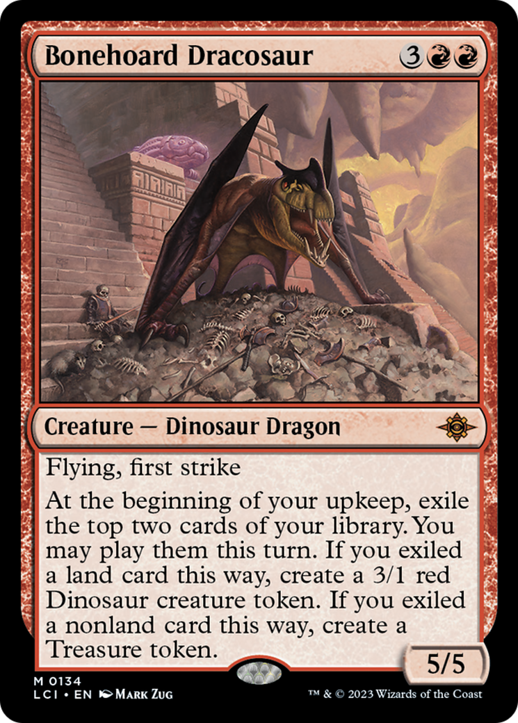 Bonehoard Dracosaur [The Lost Caverns of Ixalan] | Shuffle n Cut Hobbies & Games