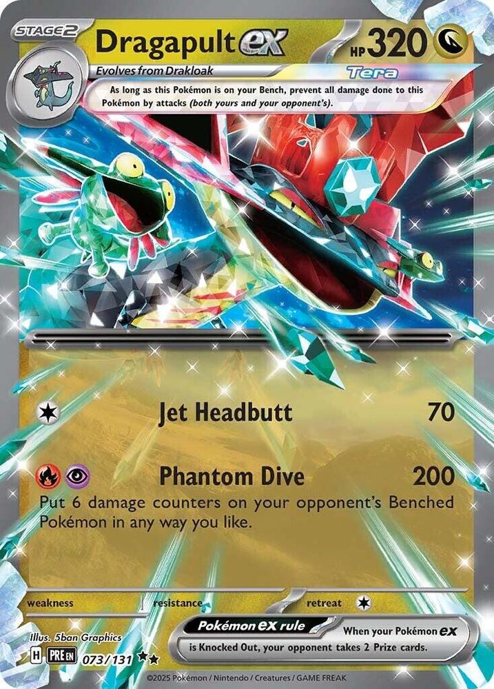 Dragapult ex (073/131) [Scarlet & Violet: Prismatic Evolutions] | Shuffle n Cut Hobbies & Games