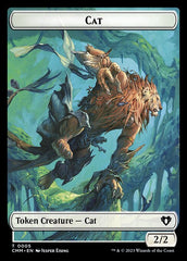 Eldrazi Spawn // Cat (0005) Double-Sided Token [Commander Masters Tokens] | Shuffle n Cut Hobbies & Games