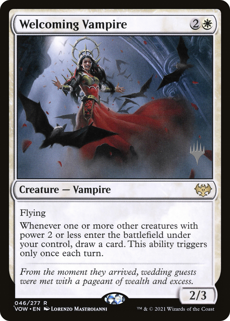 Welcoming Vampire (Promo Pack) [The Brothers' War Promos] | Shuffle n Cut Hobbies & Games