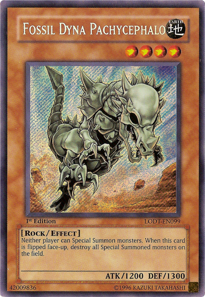 Fossil Dyna Pachycephalo [LODT-EN099] Secret Rare | Shuffle n Cut Hobbies & Games