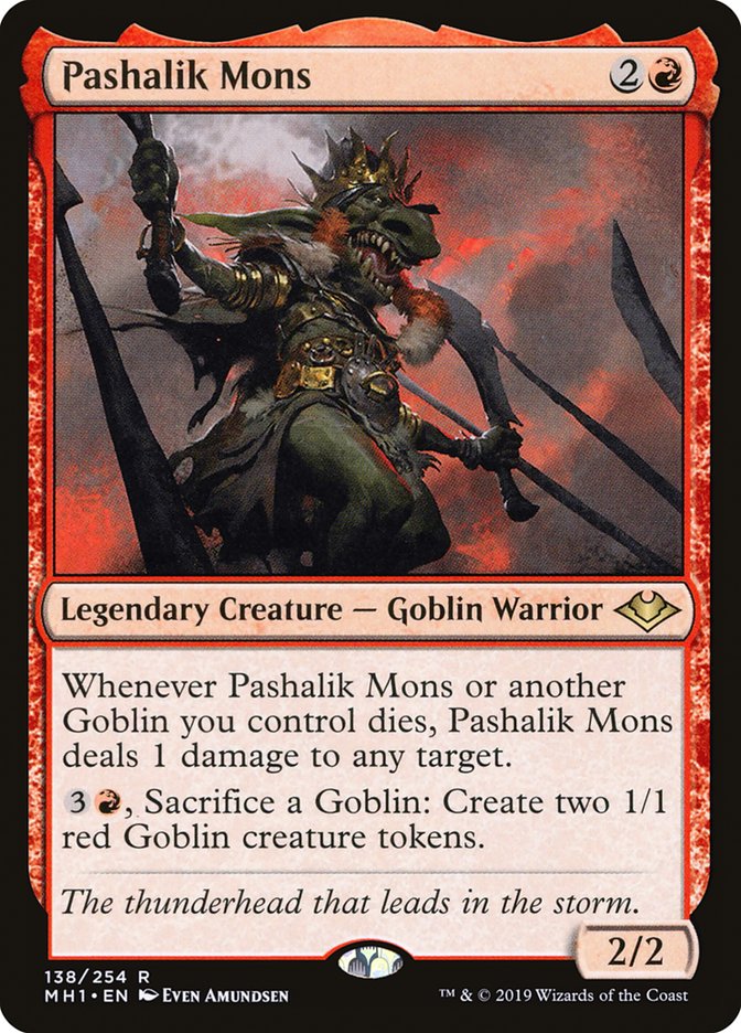 Pashalik Mons [Modern Horizons] | Shuffle n Cut Hobbies & Games