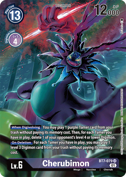 Cherubimon [BT7-079] (Alternate Art) [Next Adventure] | Shuffle n Cut Hobbies & Games