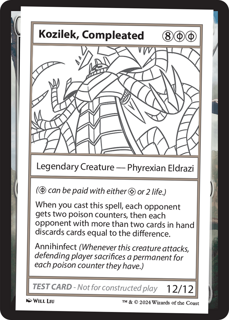 Kozilek, Completed [Mystery Booster 2 Playtest Cards] | Shuffle n Cut Hobbies & Games