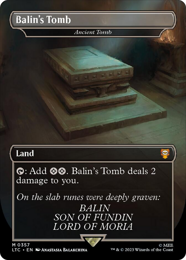 Balin's Tomb - Ancient Tomb [The Lord of the Rings: Tales of Middle-Earth Commander] | Shuffle n Cut Hobbies & Games