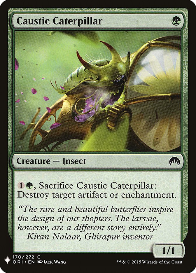 Caustic Caterpillar [Mystery Booster] | Shuffle n Cut Hobbies & Games