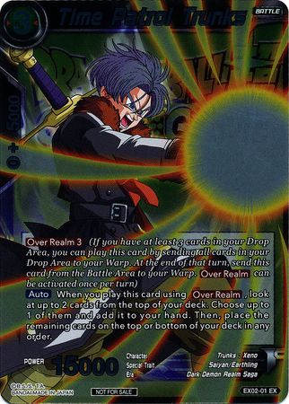 Time Patrol Trunks (Metallic Foil) (Event Pack 2018) (EX02-01) [Promotion Cards] | Shuffle n Cut Hobbies & Games