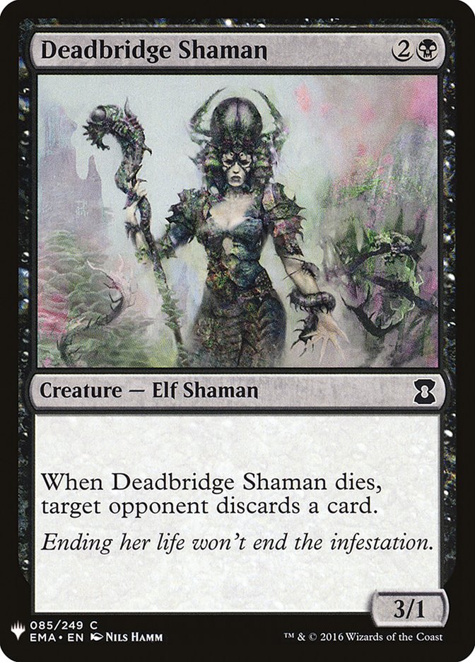 Deadbridge Shaman [Mystery Booster] | Shuffle n Cut Hobbies & Games