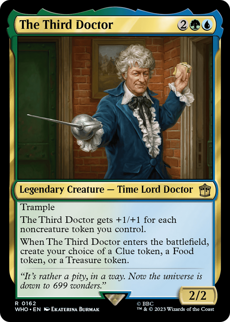 The Third Doctor [Doctor Who] | Shuffle n Cut Hobbies & Games