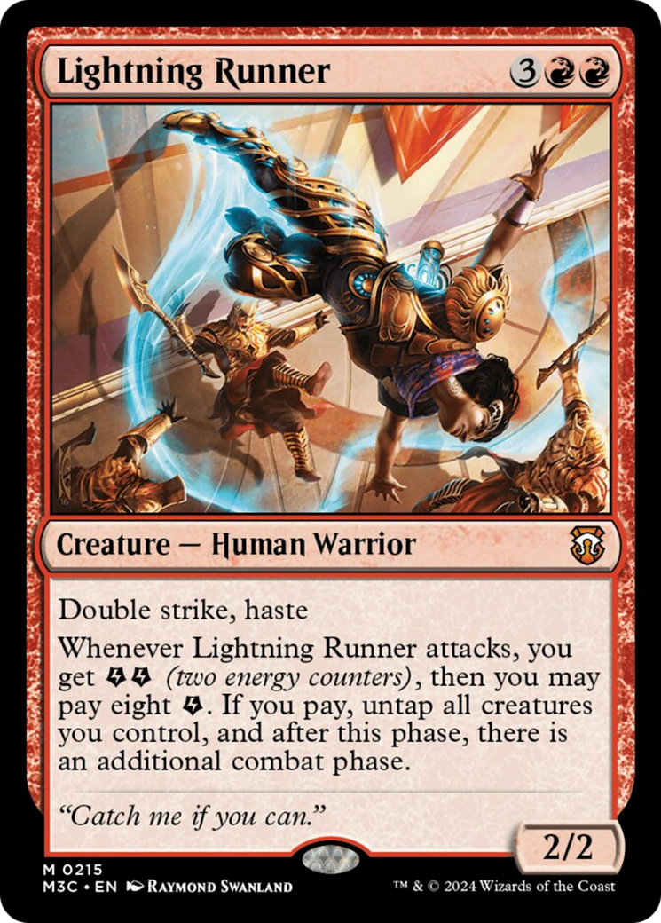 Lightning Runner [Modern Horizons 3 Commander] | Shuffle n Cut Hobbies & Games